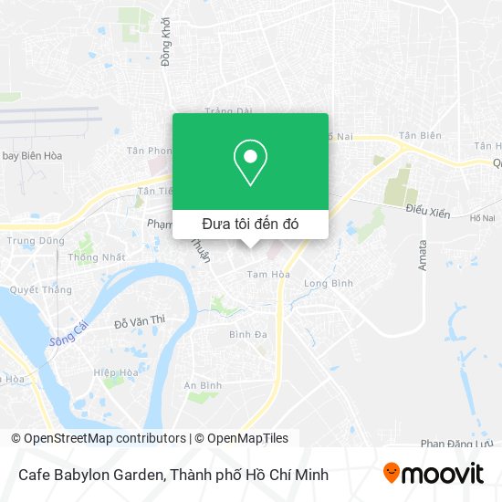 Bản đồ Cafe Babylon Garden