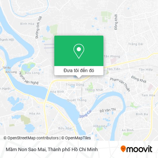 Bản đồ Mầm Non Sao Mai