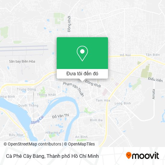 Bản đồ Cà Phê Cây Bàng