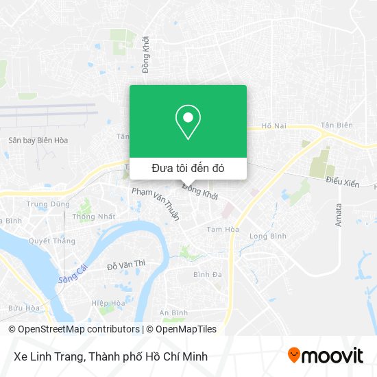 Bản đồ Xe Linh Trang