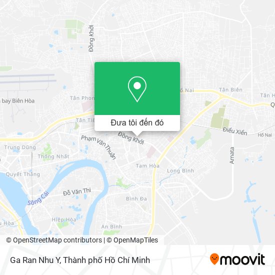 Bản đồ Ga Ran Nhu Y