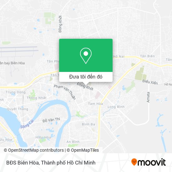 Bản đồ BĐS Biên Hòa