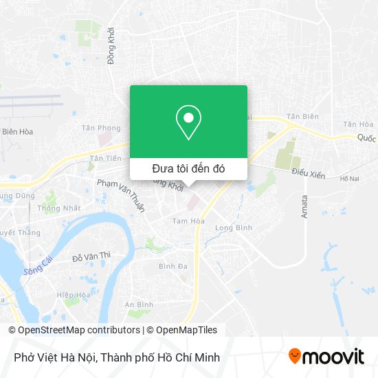 Bản đồ Phở Việt Hà Nội
