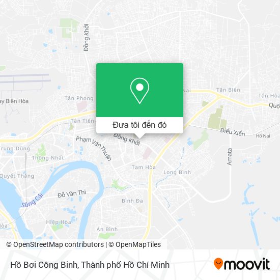 Bản đồ Hồ Bơi Công Binh