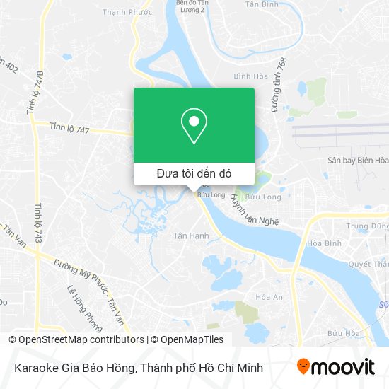 Bản đồ Karaoke Gia Bảo Hồng