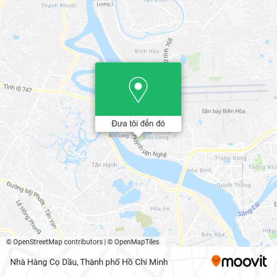 Bản đồ Nhà Hàng Cọ Dầu