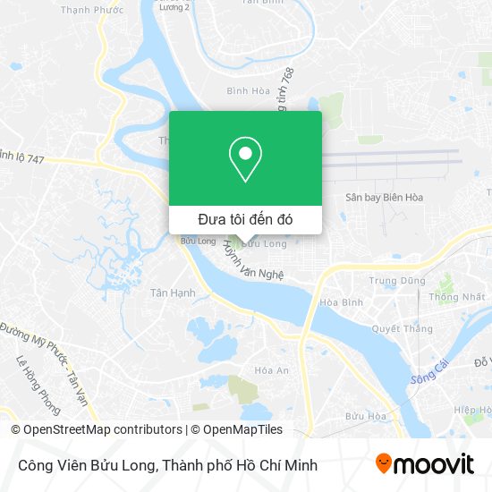 Bản đồ Công Viên Bửu Long