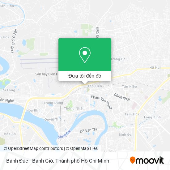 Bản đồ Bánh Đúc - Bánh Giò