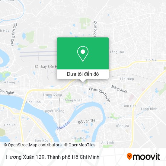 Bản đồ Hương Xuân 129