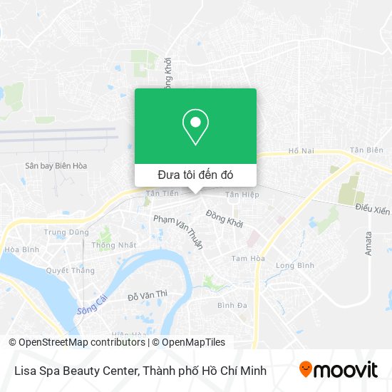 Bản đồ Lisa Spa Beauty Center