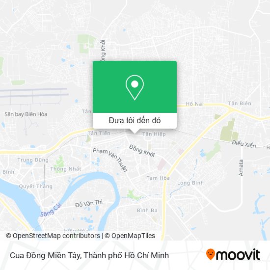 Bản đồ Cua Đồng Miền Tây
