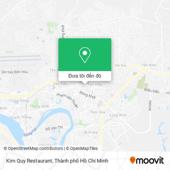 Bản đồ Kim Quy Restaurant