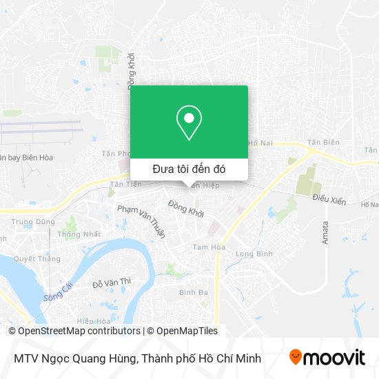 Bản đồ MTV Ngọc Quang Hùng
