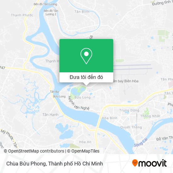 Bản đồ Chùa Bửu Phong