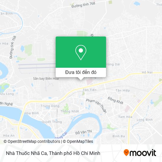 Bản đồ Nhà Thuốc Nhã Ca