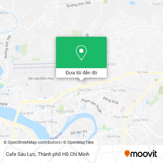 Bản đồ Cafe Sáu Lực