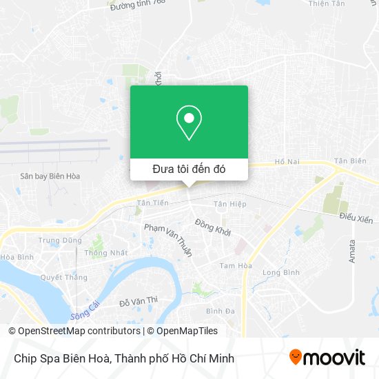 Bản đồ Chip Spa Biên Hoà