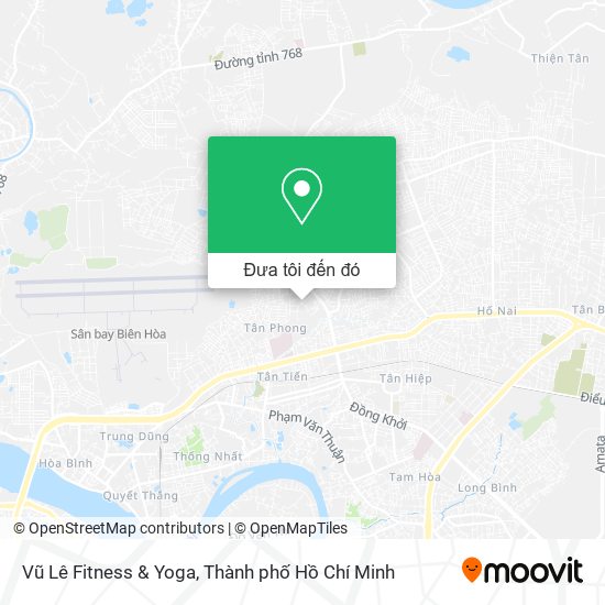 Bản đồ Vũ Lê Fitness & Yoga