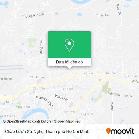 Bản đồ Cháo Lươn Xứ Nghệ