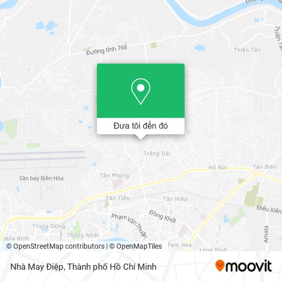 Bản đồ Nhà May Điệp