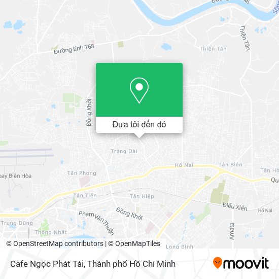 Bản đồ Cafe Ngọc Phát Tài