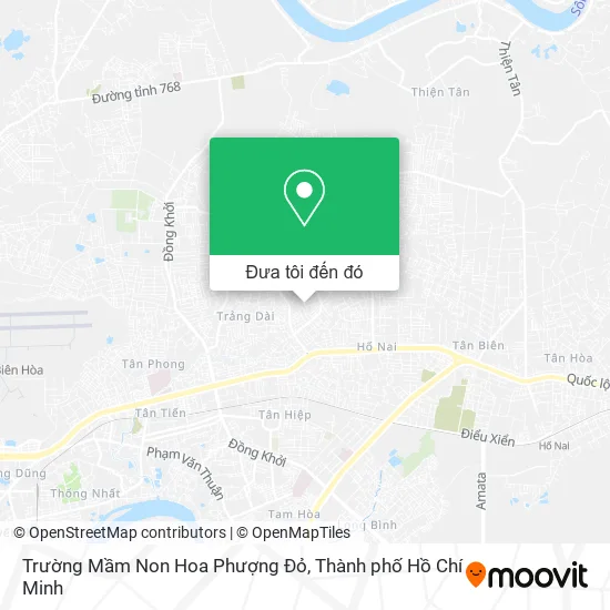 Bản đồ Trường Mầm Non Hoa Phượng Đỏ