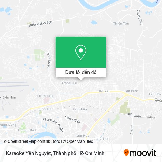 Bản đồ Karaoke Yến Nguyệt