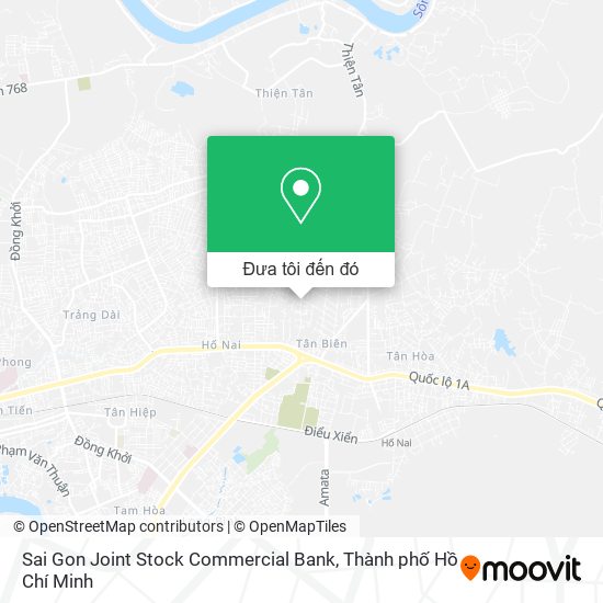 Bản đồ Sai Gon Joint Stock Commercial Bank