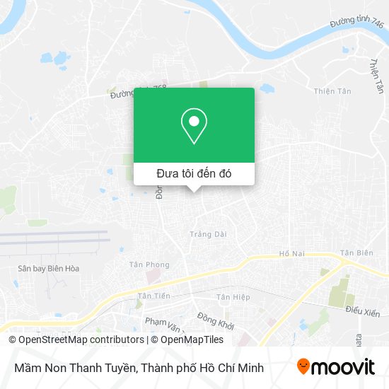 Bản đồ Mầm Non Thanh Tuyền
