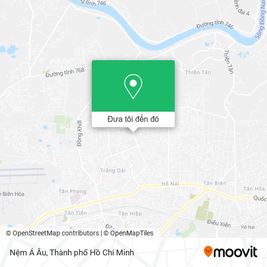 Bản đồ Nệm Á Âu