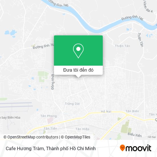 Bản đồ Cafe Hương Tràm