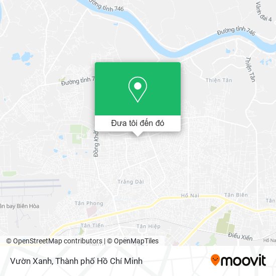Bản đồ Vườn Xanh