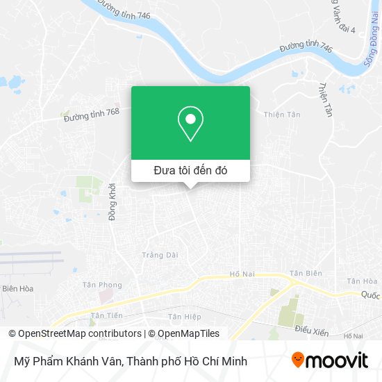 Bản đồ Mỹ Phẩm Khánh Vân
