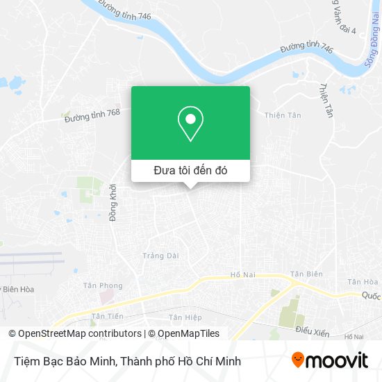 Bản đồ Tiệm Bạc Bảo Minh