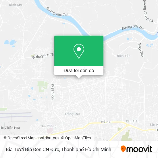 Bản đồ Bia Tươi Bia Đen CN Đức