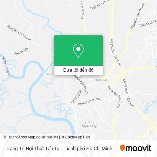 Bản đồ Trang Trí Nội Thất Tấn Tài