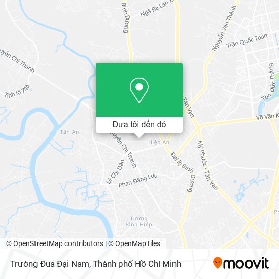 Bản đồ Trường Đua Đại Nam