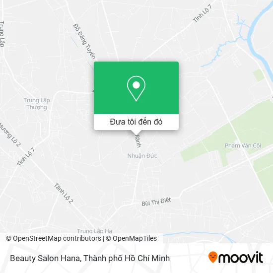 Bản đồ Beauty Salon Hana