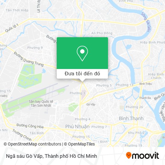 Bản đồ Ngã sáu Gò Vấp