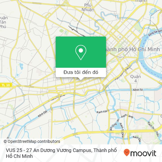 Bản đồ VUS 25 - 27 An Dương Vương Campus