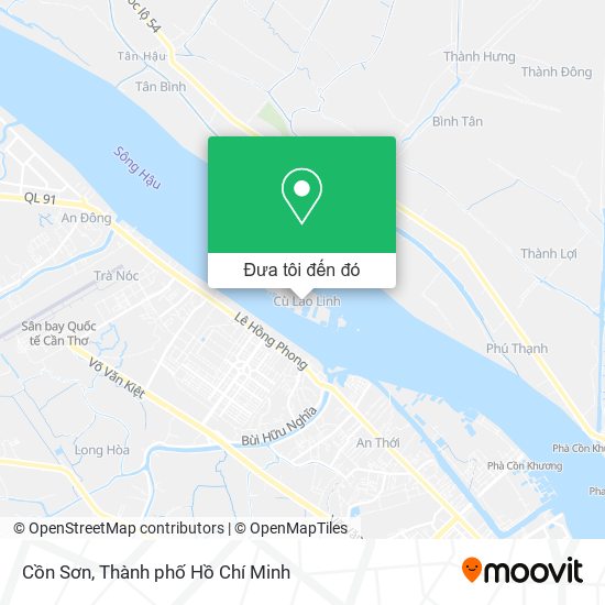 Bản đồ Cồn Sơn