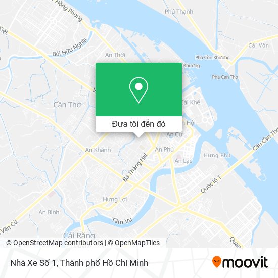 Bản đồ Nhà Xe Số 1