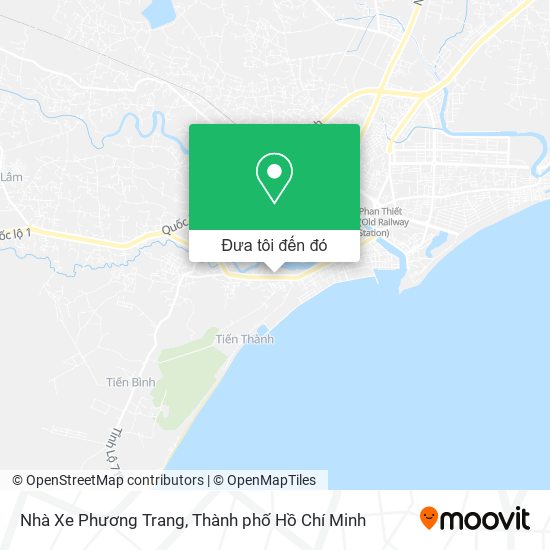 Bản đồ Nhà Xe Phương Trang