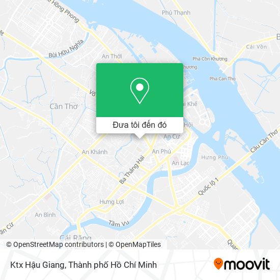 Bản đồ Ktx Hậu Giang