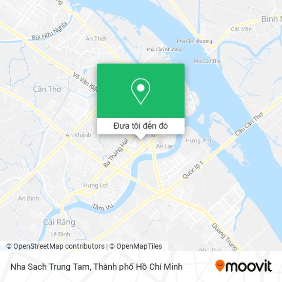 Bản đồ Nha Sach Trung Tam