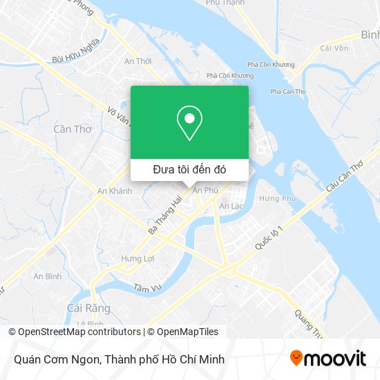 Bản đồ Quán Cơm Ngon