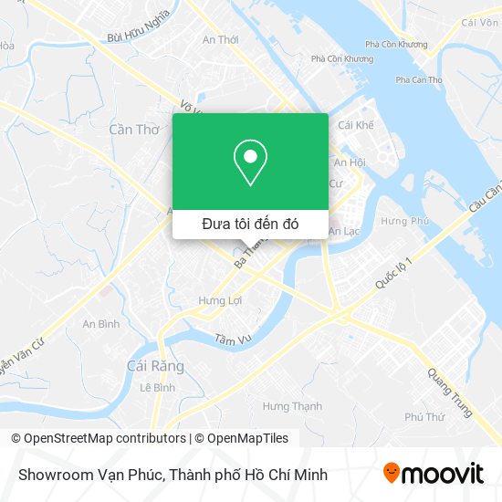 Bản đồ Showroom Vạn Phúc