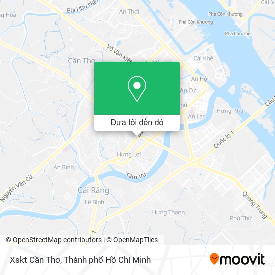 Bản đồ Xskt Cần Thơ