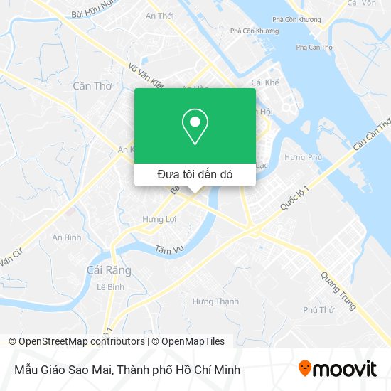 Bản đồ Mẫu Giáo Sao Mai