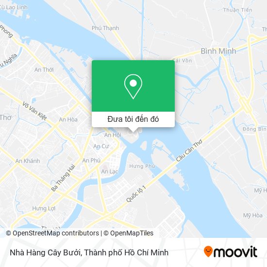 Bản đồ Nhà Hàng Cây Bưởi